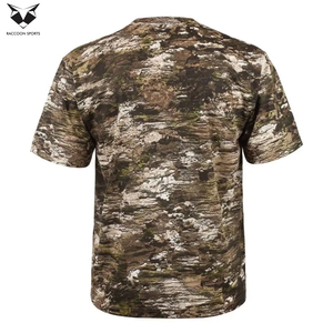 Camisas y Tops de Poliéster y Algodón con Cuentas, Transpirables, de Tela Suave, Cuello Redondo, Diseño Novedoso, Superventas, Personalizables para Caza - Product Image 4