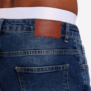 Jeans de Mezclilla para Hombre HAMIO SPORTS, Corte Regular, Cintura Baja, Elásticos, Casuales, Transpirables, 100% Algodón, Ligeros, Venta al Por Mayor - Product Image 4