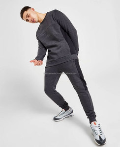 Pantalon de survêtement évasé unisexe de haute qualité Taille XL Ensemble de survêtement Streetwear personnalisé Pantalon de survêtement en coton respirant - Product Image 5