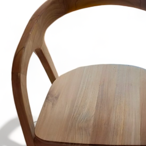 Mid-Century Style <b>Teak</b> Wood Dining <b>Chair</b> with Durable Frame Material For Home and Garden Furniture Decoration - Product Image 6