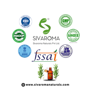 Huile essentielle de romarin pure à 100% Sivaroma Naturals, certifiée GMP, qualité cosmétique supérieure, fabricant de confiance au meilleur prix - Product Image 6