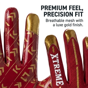 Gants de baseball rembourrés antidérapants pour l'entraînement et la formation, pour jeunes et adultes, couleur personnalisable, pour commandes en gros, fournisseur - Product Image 2
