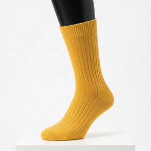 Service OEM, prix de gros, chaussettes de couleur unie, chaussettes de sport respirantes et confortables, chaussettes longues de sport - Product Image 2