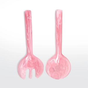 Juego de Cubiertos de Resina de Lujo Modernos, Cuchara y Tenedor Hechos a Mano, Elegantes, Duraderos, Aptos para Lavavajillas, Acabado Pulido, Vajilla para Comedor y Hogar - Product Image 1
