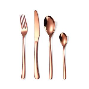 Nuevo hecho a mano Venta caliente elegante occidental tenedor cuchara cubiertos fabuloso mango cuchillos y cuchara tenedor juego de cubiertos - Product Image 6