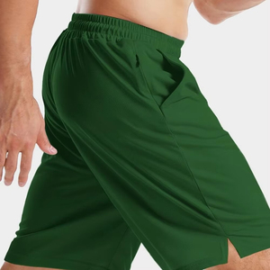 Shorts de basketball en mesh respirant, anti-bactérien, anti-UV, grande taille, pour hommes, avec poches zippées, vêtements de sport, vente en gros - Product Image 3