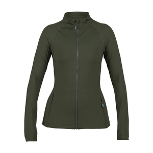 Vestes d'équitation pour femmes, veste matelassée équestre avec fermetures éclair, coupe ajustée, veste de cavalier, tenue équestre sportive - Product Image 1