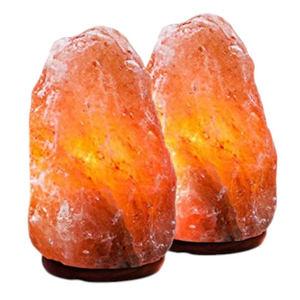 Lampe de sel de l'Himalaya grise, cristal naturel, pierre décorative, veilleuse pour la maison, le bureau, la chambre et le salon, idées cadeaux - Product Image 5