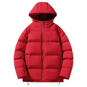 Blouson bomber matelassé à capuche en fourrure de qualité supérieure pour hommes, design personnalisé, imperméable, blousons matelassés à capuche en fourrure pour hommes - Product Image 1