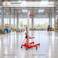 CATHAYLIFT Machines Manuel Alliage Matériau Aluminium Ascenseur pour Installer le Climatiseur