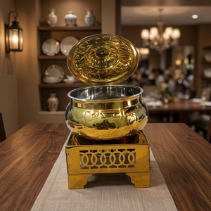 ถาดอุ่นอาหารบุฟเฟ่ต์สำหรับผู้จัดจัดงานจัดเลี้ยง โรงแรม ร้านอาหาร และผู้ซื้ออุปกรณ์จัดเลี้ยง - Product Image 5