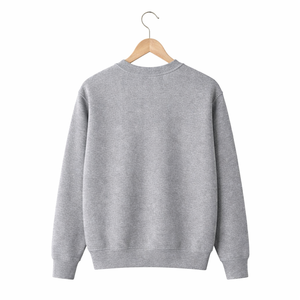 Sudadera Personalizable para Hombre, Cuello Redondo, Felpa Suave de Algodón, Sudadera Lisa para Imprimir Logotipo, Ropa al por Mayor OEM - Product Image 3