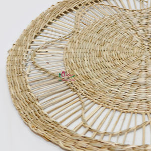 Sets de table d'usine Artex Dong Thap napperon à fleurs en résine napperon par sublimation napperon en lin enduit napperon festonné - Product Image 4