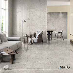 Azulejo interior de porcelana brillante de cuerpo completo de 60x120 para azulejos de pared de suelo de mármol de porcelana pulida esmaltada de apartamento - Product Image 3