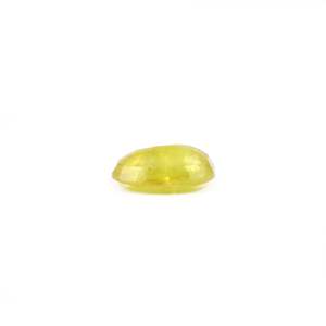 Premium 4.9 Carat Oval Cut Yellow Sapphire Loose Gemstone for Fine Jewelry - Product Image 3