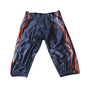 Pantalon de football américain avec rembourrage protecteur à lacets sur le devant, grande taille, protection UV, respirant pour les sports de haute performance - Product Image 4