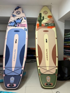 Planche de paddle gonflable Dropshipping Factory Supply <span class=keywords><strong>sup</strong></span> Daska Nouvelle Série 450lb Capacité 450lb pour le surf et les activités aquatiques - Product Image 6