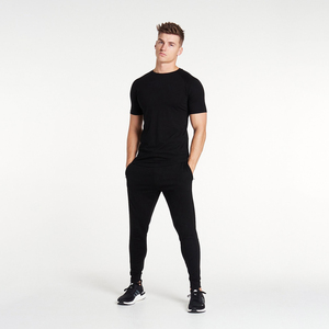 Trendy Men's T-Shirts streetwear inspired design soft fabric breathable cotton relaxed fit short sleeve <b>round</b> neck everyday wear - Product Image 3