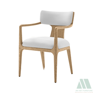 Ensemble table et chaises de salle à manger rectangulaire pliable en bois, 6 places, moderne et tendance, prêt à assembler, éco-responsable, mobilier pour la maison - Product Image 5