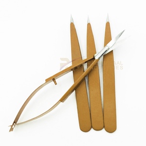 Juego de Pinzas para Cejas Profesionales de Alta Calidad RMI, Punta Curva y Puntiaguda, Acero Inoxidable, Pinzas Mini Sostenibles - Product Image 2