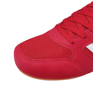 DM Pro Male <b>Boxing</b> Footwear Breathable Lace-Up Triple Mesh Synthetic Leather Wear-Resistant Grip Sole Lightweight Ready to Ship - Product Image 5