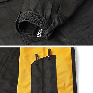Combinaison de travail réfléchissante personnalisée pour hommes, uniforme de sécurité pour mécaniciens et ouvriers du bâtiment avec poches à outils, combinaison de réparation automobile et d'atelier - Product Image 5