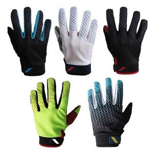 Équipement de course et tout-terrain respirant et protecteur pour hommes et femmes, gants de motocross personnalisés avec logo sublimé pour la moto - Product Image 3