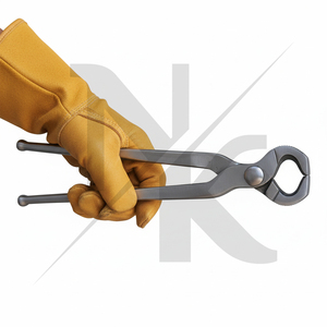 Elite Durable Cattle Pig Shoe <b>Puller</b> Spreader-Professional Forged Steel Farrier <b>Tool</b> Rounded Knobs for Quick Hoof Care Trimming - Product Image 5