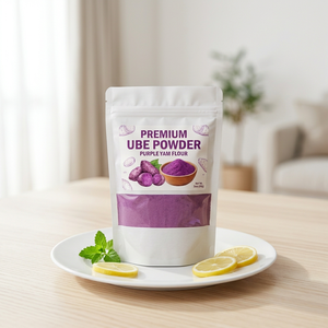 Farine de racine d'ube lyophilisée de qualité supérieure, poudre d'igname violette de qualité alimentaire pour la préparation de desserts, 1 kg, culture artificielle - Product Image 2