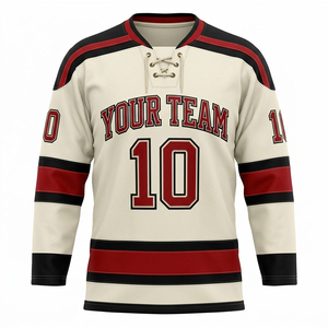 Camisetas de Hockey sobre Hielo Personalizables 100% Poliéster, Camisetas de Hockey sobre Hielo de Alta Calidad - Product Image 1