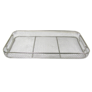 <b>Surgical</b> <b>Instruments</b> Tray Custom Made Wire Mesh Trays German Stainless Steel Hollow Ware Medical Sterilization Tray - Product Image 1