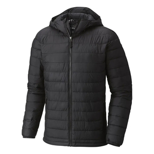 Quilted Woolen Winter <b>Jacket</b> Hood Padded Bubble Puffer Waterproof Windproof Zipper Front High Street Style Custom Logo - Product Image 6