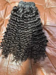 Cheveux Indiens Naturels Bruts 100% Authentiques Grade 15A, Ondulés, Vierge, Style Body Wave, Paquets de Tissage de Cheveux Humains avec Ondulations Profondes - Product Image 3