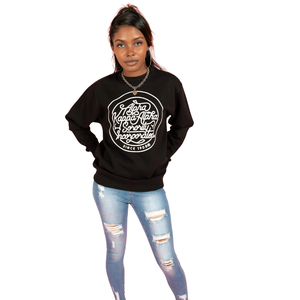 Sudadera Unisex Sunlit Rosa con Gráficos, Cuello Redondo, Manga Larga, Informal, de Forro Polar, Estilo Urbano, Personalizada, Cómoda - Product Image 1