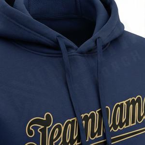 Sweat-shirts à capuche personnalisés avec nom et numéro, imprimés par sublimation, pour hommes, coupe ample, uniformes d'équipe, pulls doux à faire soi-même pour l'automne - Product Image 4