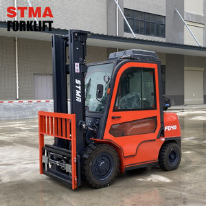 Montacargas Industrial STMA de 3 Toneladas, 3.5 Toneladas, 4 Toneladas, Carretilla Elevadora de Construcción Diésel con Cabina Cerrada de 3m, 4m, 5m, 6m a Bajo Precio - Product Image 4