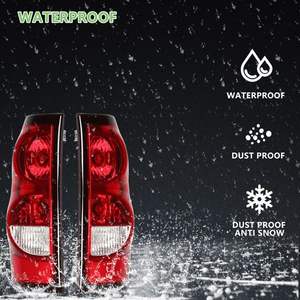 Par de Luces Traseras LED Rojas para Chevy Silverado 1999-2002 y GMC Sierra 1999-2006 - Product Image 2