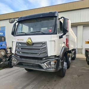 รถดัมพ์มือสอง Sinotruk NX 8x4 12 ล้อ พร้อมกระบะยกแบบตัวยู - Product Image 1