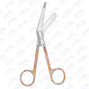 Ciseaux à pansements manuels en acier inoxydable de haute qualité, ciseaux médicaux pour traumatismes, instruments chirurgicaux colorés pour infirmières, certifiés CE - Product Image 2