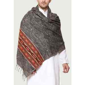 Men Winter <b>Wool</b> Shawl Soft Warm Breathable Solid Color Formal <b>Wrap</b> 300g - Product Image 6