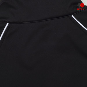 แจ็คเก็ตซอฟต์เชลล์แบบมีซิปสำหรับผู้ชาย ดีไซน์สั่งทำพิเศษจาก Ryan Pro Gear พร้อมโลโก้สั่งทำพิเศษ คอตั้ง - Product Image 4