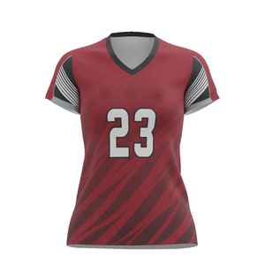 Camiseta de Voleibol Unisex Moderna al por Mayor, Color Personalizado, Logotipo con Impresión Digital, Alta Calidad, 100% Poliéster - Product Image 2