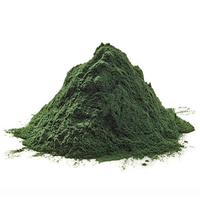 Estratto di clorella disponibile in qualità alimentare per il consumo sia umano che animale come Spirulina/Chlorella in polvere