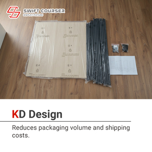 Multi-Functional Modern 2 Tier for Metal & Wood Shelves Floor Standing Clothing <b>Rack</b> - Product Image 5