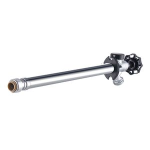 Rubinetto da esterno in ottone da 12 pollici, anti-sifone, con attacco rapido per tubo da 1/2'' PTC x 3/4'' MHT, senza piombo, per impianti idraulici - Product Image 6