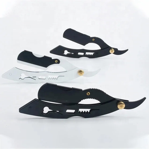 Rasoir à raser pliable de haute qualité pour hommes, lame à bord unique en acier inoxydable à bas prix - Product Image 6