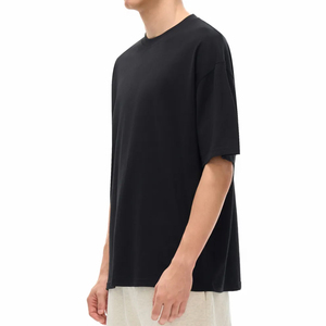 Wholesale Cheap Price 100% Cotton Heavyweight <b>Acid</b> Wash Blank T-Shirt Men Custom Print Graphic Logo Streetwear Loose <b>Drop</b> - Product Image 3