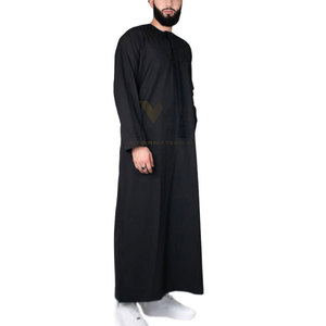 Vêtements islamiques pour hommes, thobe à manches longues, jubba arabe, robe arabe, kaftan pour hommes musulmans - Product Image 3