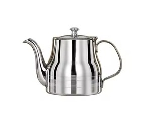 Contemporary Metal <b>Tea</b> Coffee Kettle <b>Pot</b> for Serving Hot Beverages Kitchen Dining Use with Strong Body - Product Image 5
