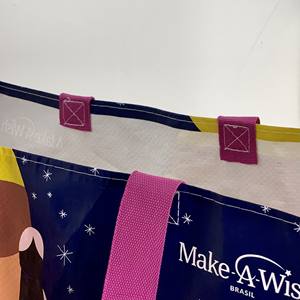 Bolsa Tejida de BOPP/PP con Impresión OEM/ODM, Color Personalizado, Tela No Tejida para Ropa o Bolsa de Compras, Reciclable, Ecológica, Grande, para Comestibles, Vietnam - Product Image 3